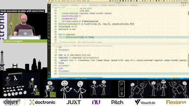:clojure U 2022: "Code execution as data with omni-trace" by Lukas Domagala смотреть онлайн