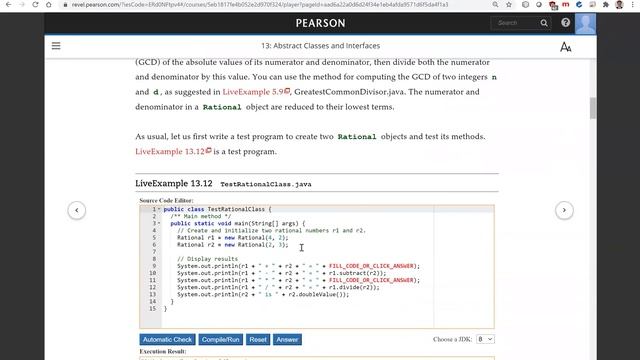Daniel Liang Java Section 13.9 смотреть онлайн