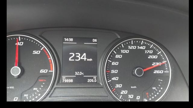 Seat Leon tdi - top speed смотреть онлайн