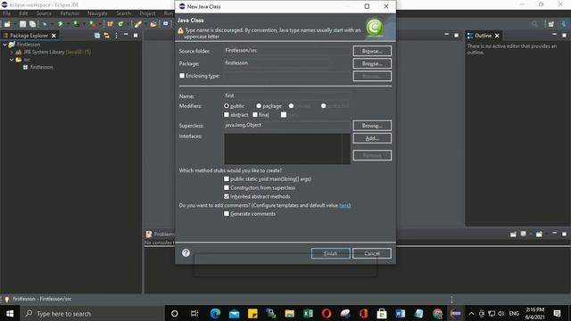 Easily learn JAVA 1 | how to install JAVA and eclipse | Creating First Java Project in Eclipse IDE смотреть онлайн