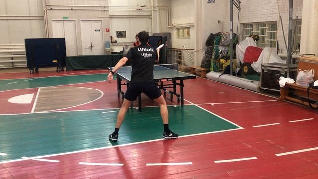 Настольный теннис Разминка + Игра на счет 1й разряд против второго смотреть онлайн