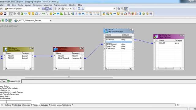 How to use HTTP Transformation to send Webservice Request смотреть онлайн