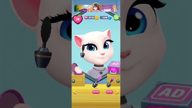 Одеваю анжелу| ГОВОРЯЩАЯ АНЖЕЛА 2