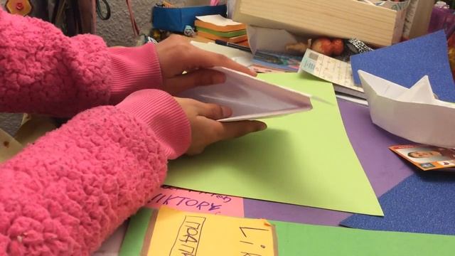 DIY : Как сделать кораблик из бумаги Оригами. ? смотреть онлайн