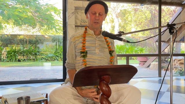Srimad Bhagavatam 3.1.26 - Vasu Srestha Dasa - 15 July 2022 смотреть онлайн