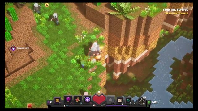 Minecraft dungeons with buggy смотреть онлайн