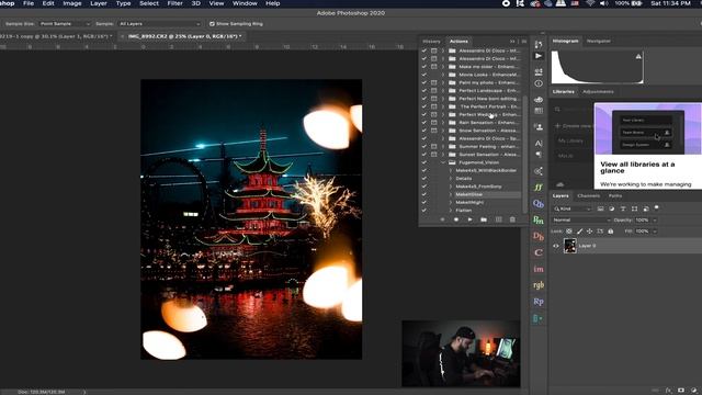 СВЕЧЕНИЕ/GLOW ЗА 1 КЛИК? Урок по Lightroom/Photoshop. смотреть онлайн