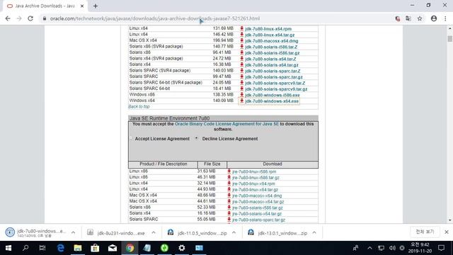 Windows10(윈도우즈10) 에서 JAVA(자바) JDK(13, 11, 8, 7, 6, 5) 설치하기 смотреть онлайн