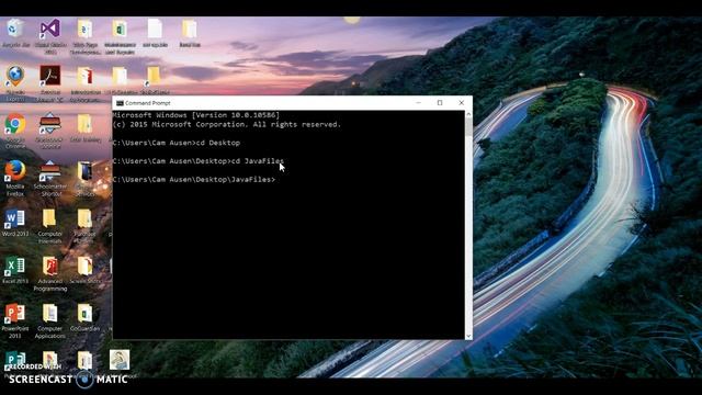 Running a Java Program Demonstration смотреть онлайн