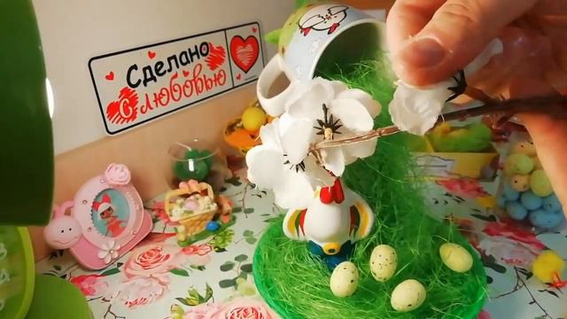 Парящая чаша своими руками на Пасху🐣🐓🐔 смотреть онлайн