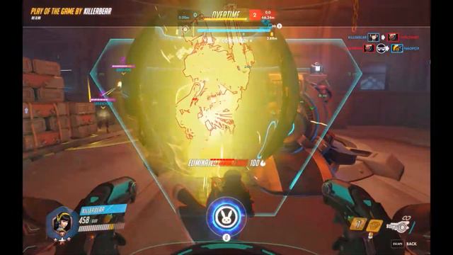 Overwatch: Dva POTGs смотреть онлайн