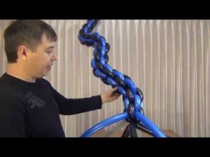 Змея из шаров для моделирования