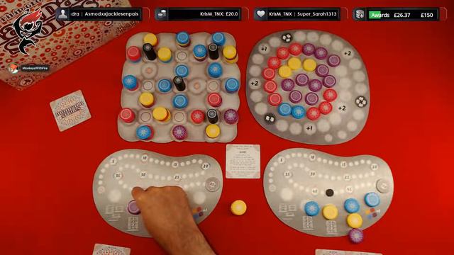MANDALA STONES [PART 2] - BOARD & DICE | BOARD GAME LIVE PLAY | 🐵🔥 смотреть онлайн