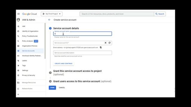 Easy way to generate JSON file for service account | Google Cloud platform смотреть онлайн