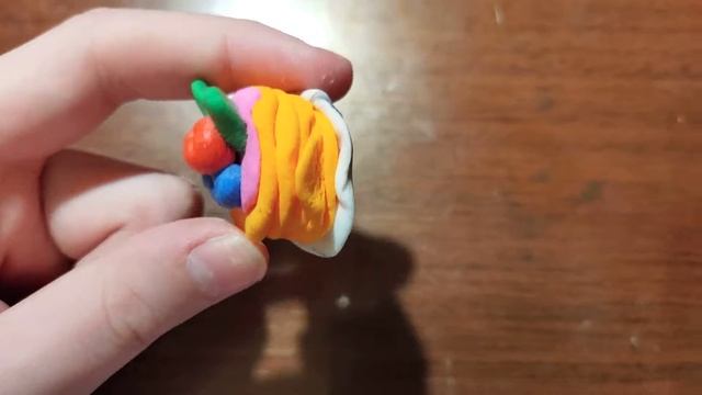 Мои поделки из лёгкого пластилина и не только ??? Сережки покажу в следующем видео ?♥️ смотреть онлайн