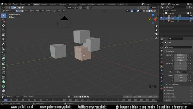 How to Join & Separate Objects in Blender смотреть онлайн