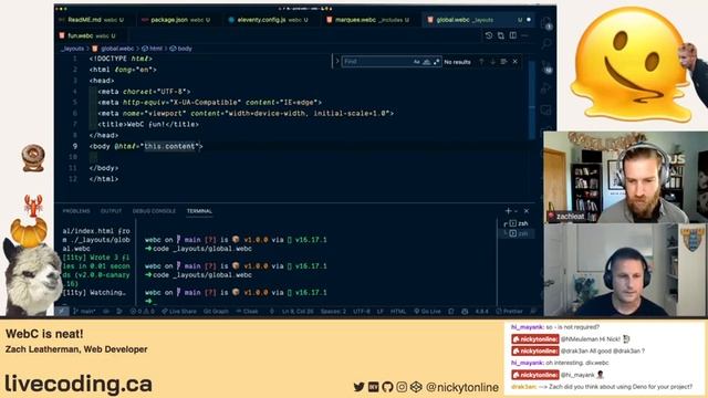 WebC is neat! with Zach Leatherman, Web Developer смотреть онлайн