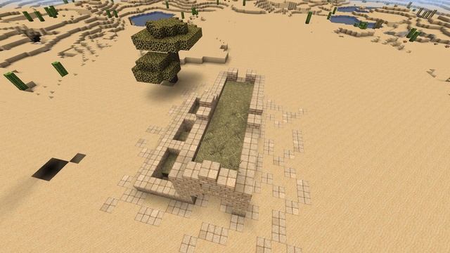 Minecraft Desert Horse Stable