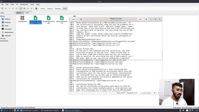 How to install SSL certificates in XAMPP or Apache, Linux | SSL-Linux | self-signed certificates смотреть онлайн