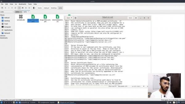 How to install SSL certificates in XAMPP or Apache, Linux  | SSL-Linux | self-signed certificates