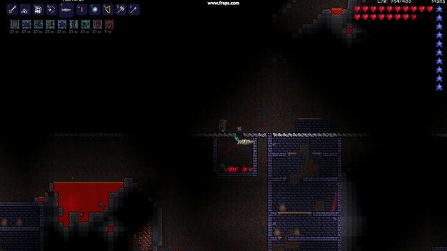 TERRARIA: wall of flesh kill in about 45 secs part 2 смотреть онлайн