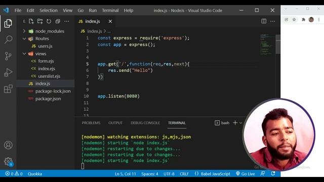 Express JS Tutorial for Beginners | Middleware in Express JS смотреть онлайн