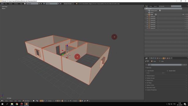 Моделирование,создание здания,модель для Unity,создание игр