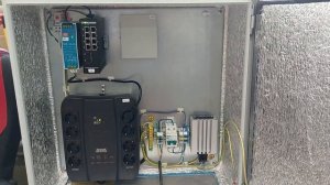 Термошкаф систем видеонаблюдения с ИБП