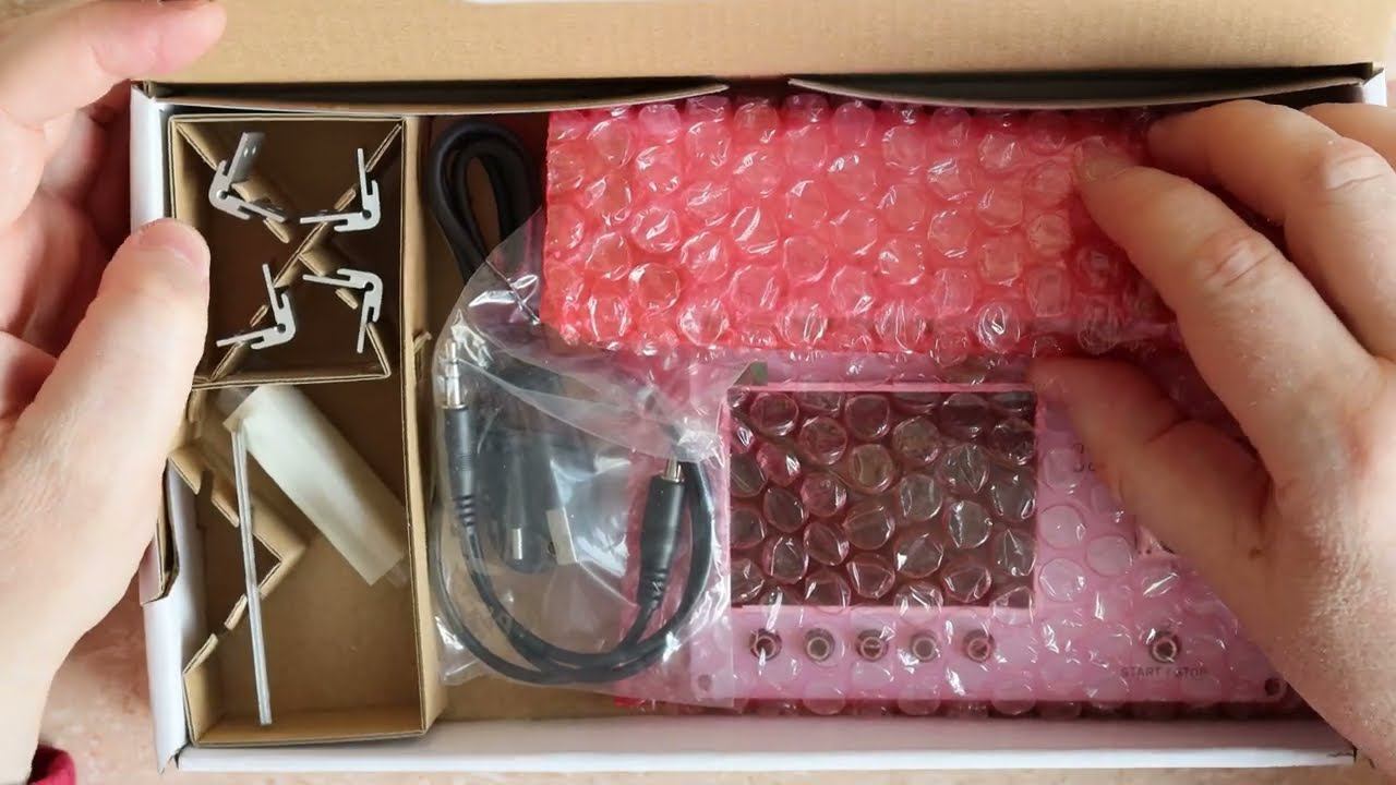 Korg NTS-2. Осциллограф для синтезатора. Сборка смотреть онлайн