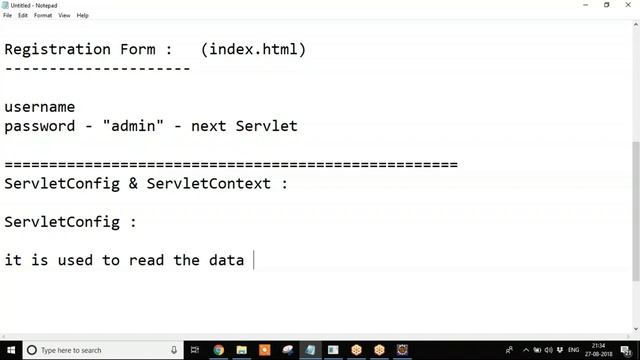 Servlets - RequestDispatcher, ServletConfig & ServletContext By Madhu Vundavalli смотреть онлайн