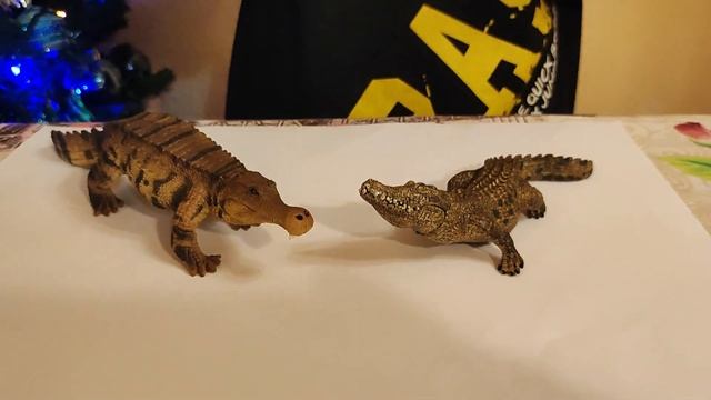 Обзор фигурки крокодила (Schleich, 2014) смотреть онлайн