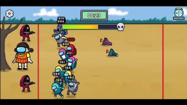 Squid!But It's Impostors \\ Squid Game \\ Red Green Light