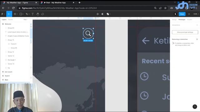 A Simple Prototype on Figma смотреть онлайн