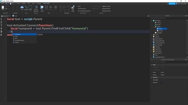 ROBLOX Studio Healing Tool Tutorial смотреть онлайн