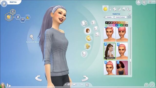 The Sims 4 | Maxis Match CC Showcase | Hair #1 | + CC links смотреть онлайн