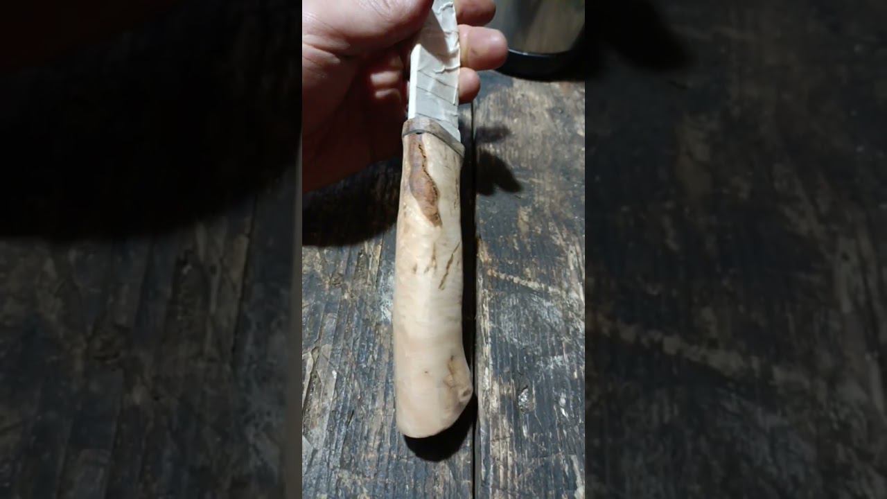 Превращение деревяхи в рукоять. смотреть онлайн