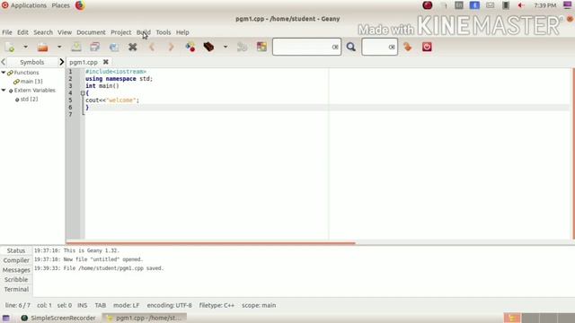 Geany ide for c++ program|Plus Two Computer|plus one computer смотреть онлайн