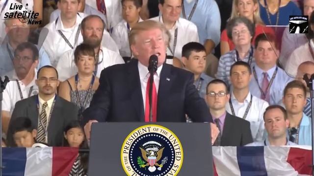 CVN-78 USS Gerald R Ford Secretary Mattis introduces President Trump Commissioning смотреть онлайн