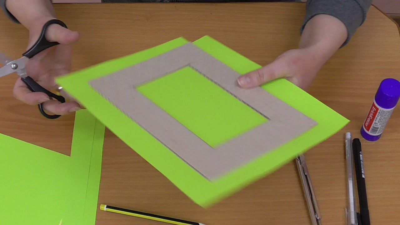 Рамка для фотографий своими руками. Часть 1 смотреть онлайн