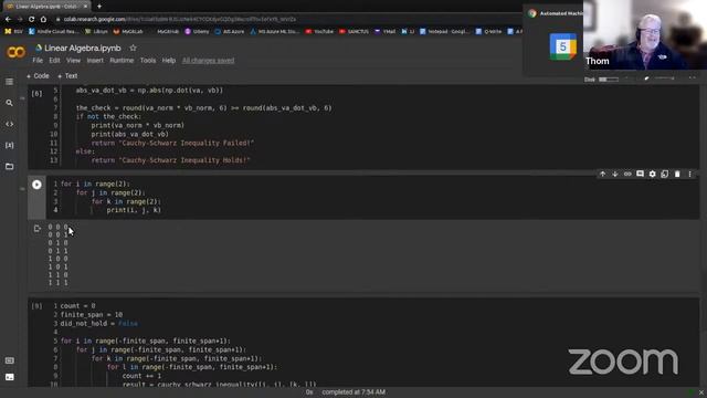 Module 8 - Linear Algebra + NumPy + Introduction to Visual Python (vPython) смотреть онлайн