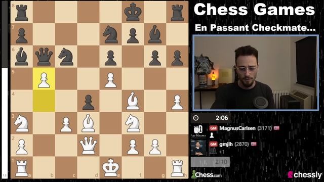 Magnus LOSES by En Passant Checkmate! смотреть онлайн