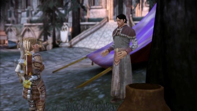 Dragon Age: Origins. Первое прохождение, далийский эльф, воин - лучник. Подготовка к битве.#7 смотреть онлайн