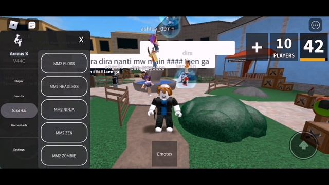 MM2 EMOTES FOR FREE | Roblox arceus x Scripts смотреть онлайн