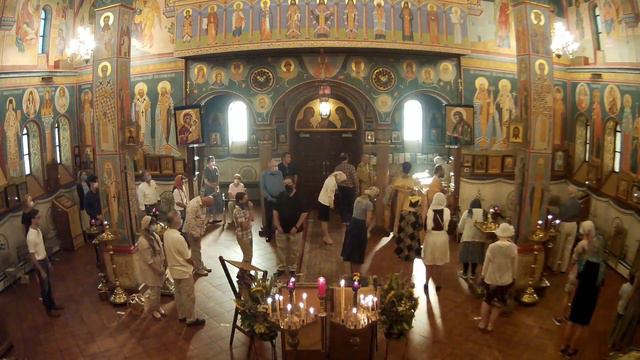 2020.07.25. 7th Sunday after Pentecost. Vigil. Неделя 7-я по 50-нице. Всенощная смотреть онлайн