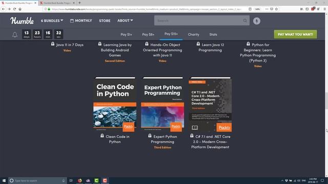 Huge Programming Book Bundle By Humble & Packt Press смотреть онлайн