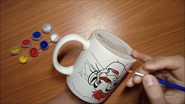 The Lion Guard. Хранитель лев. Как покрасить кружку-раскраску с Кайоном и Фули)