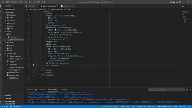 Flutter Audio Player - Проигрывание аудио записи смотреть онлайн