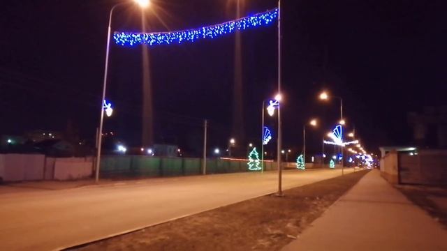 Engels New Year's beauty Pushkin street 2023.Энгельс новогодняя красота ул.Пушкина 2023. смотреть онлайн