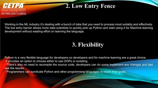 Benefits of Python in Machine Learning Online Course смотреть онлайн