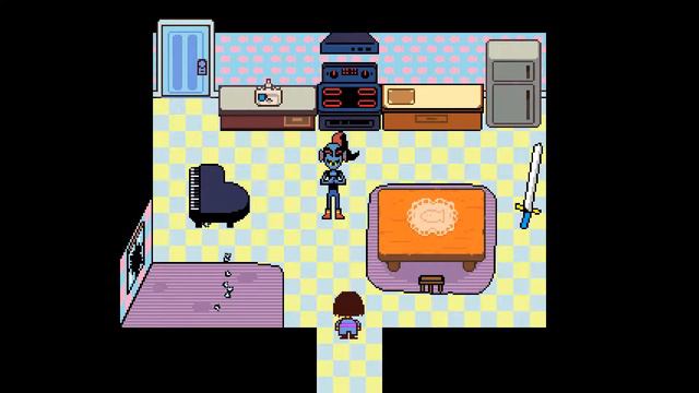 Андайн учит нас готовить - Undertale #16 смотреть онлайн